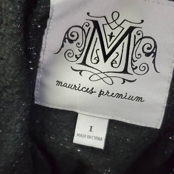 Maurices Black and Gray Hoodie - Picture 5 of 8